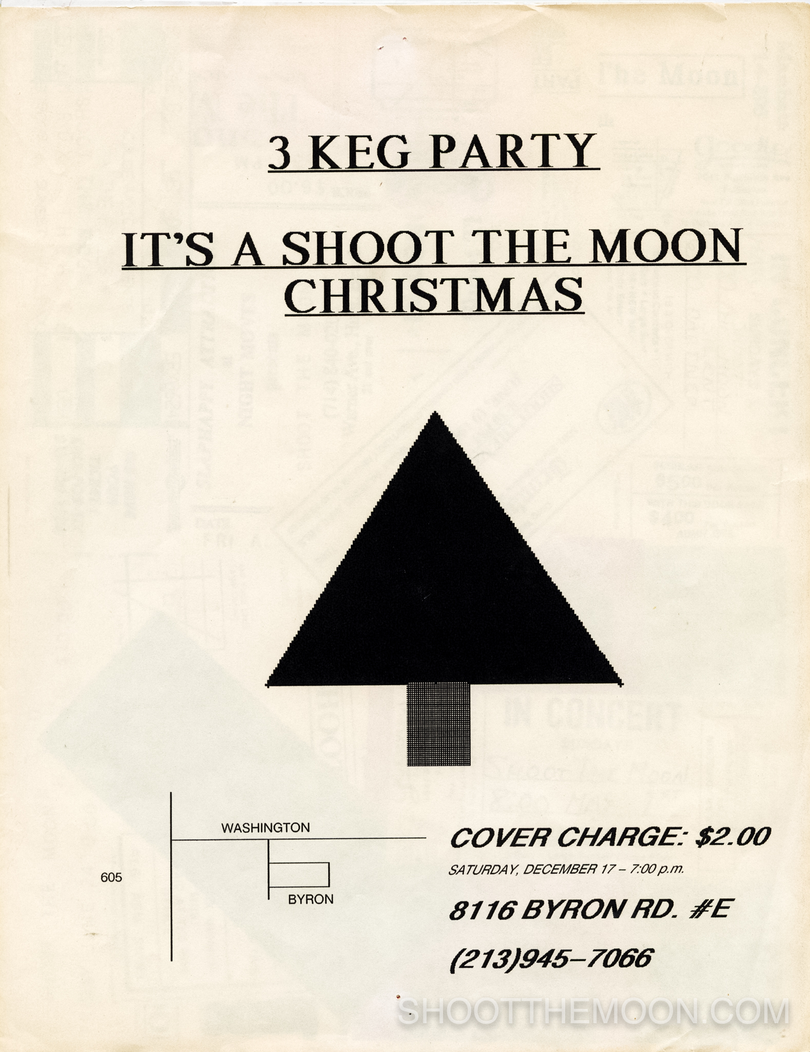 1988-12-17 Shoot The Moon Flyer