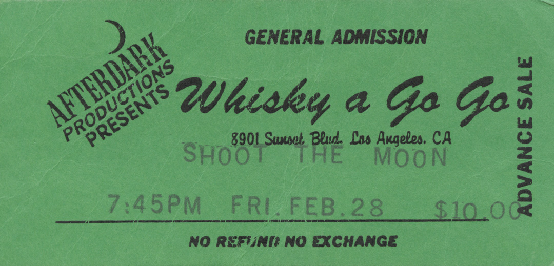 Shoot The Moon Live at the Whisky a Go Go 1992